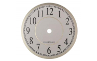 Hliníkový ciferník, ø 132 mm, 1 ks