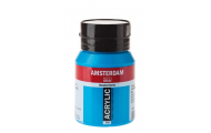 Akrylová farba Amsterdam, brilantová modrá, 500 ml