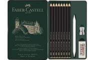 FABER-CASTELL Pitt Graphite Matt, 11 dielna sada