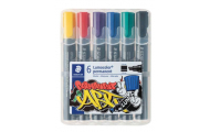 STAEDTLER® Lumucolor® permanent popisovač, 6 ks