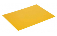 PVC doska, žltá, 210 x 300 mm, 1 ks