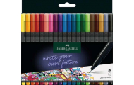 FABER-CASTELL Finepen Grip popisovač, 20 ks