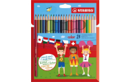 STABILO® Color farebné ceruzky, 24 ks