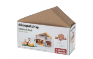 décopatch® betlehem s figúrkami, 24 x 19 x 8,5 cm, sada