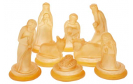 Latexová odlievacia forma 3D betlehemské figúrky
