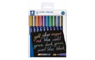 STAEDTLER® Metallic Calligraphy Marker popisovač, 10 ks