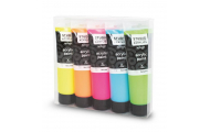 Creall® Studio Acrylic neónové farby, 5 x 120 ml