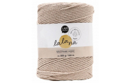 Šnúra na makramé Lalana, béžová, 500 g