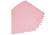 Farebný kartón, A4, ružový, 100 ks