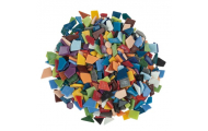 Sklenená mozaika Fantasy, farebná, 1 - 2 cm, 1 kg
