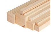 Borovicová lata, 3 x 3 x 500 mm