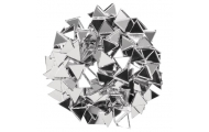 Zrkadlová mozaika trojuholník, 14 mm, 195 ks