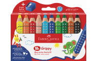 Farebné ceruzky FABER-CASTELL Grippy 3in1
