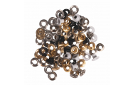 Kovové očká, ? 3 mm, 50 ks