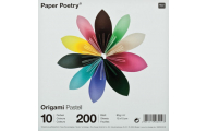 Origami papier, pastelové farby