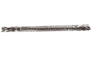 List do lupienkovej píly, 12 ks, obojstranné ozubené, 3 jemné, 41 zubov/25 mm