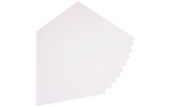 Farebný papier, 50 x 70 cm, 10 ks, biela