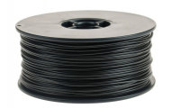 Zapájací drôt, izolovaný Y drôt, čierna, 0,8/1,4 mm/100m