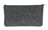 Filcový peračník, antracit, 18 x 10 cm, 1 ks