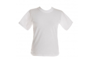 Premium tričko, veľkosť 128, biela, 1 ks
