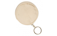 Bavlnená peňaženka, kruh 8 cm, 1 ks