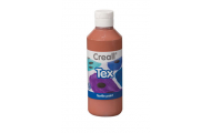 Crealll Tex, farba na textil, 250 ml, hnedá