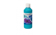 Crealll Tex farba na textil, tyrkys, 250 ml