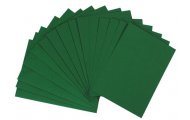 Otváracia pohľadnica, zelená, 10,5 x 15 cm, 5 ks